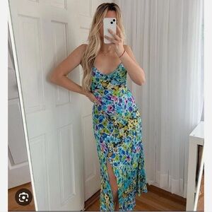 Zara FLORAL PRINT DRESS